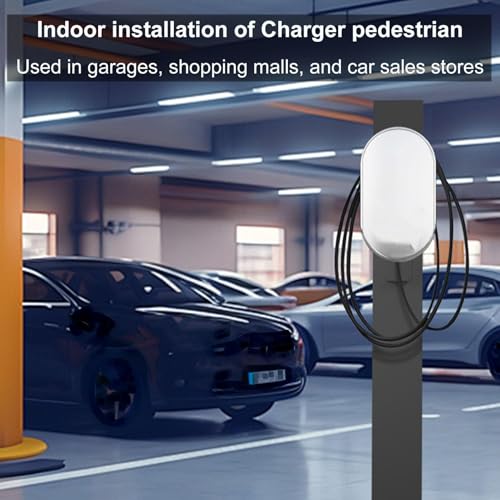 Borne de recharge robuste en acier durable pour véhicules électriques extérieurs - 7