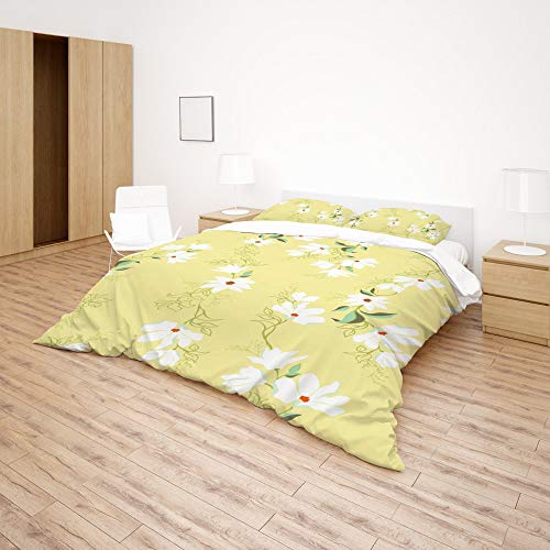 Parure de lit avec housse de couette polyester pour chambre à coucher moderne - 5