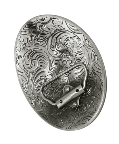 Image of Moranse Cross Cowboy Kneeling Prayer Horse Zinc Alloy Belt Buckles
