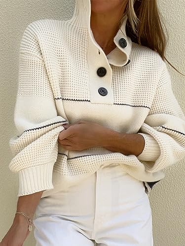 Image of SALENT Women's Casual Oversized Sweaters Loose Soft Chunky Knit Long Batwing Sleeve Pullover Sweater Outfit Sweatshirts Tops