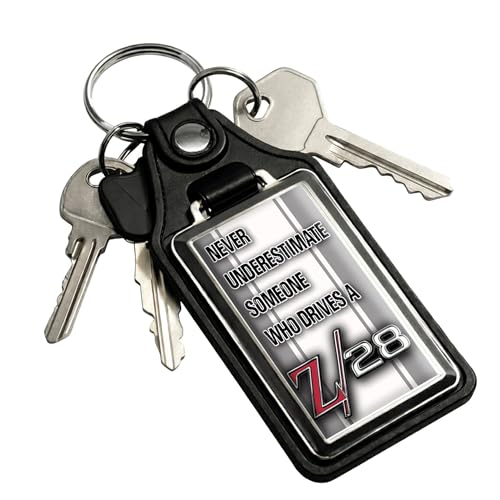 Image of Brotherhood Car Key Chain for Camaro - Classic Models Keychain for Men and Women Gift Key Ring - -