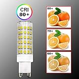 ZHENMING G9 Dimmable LED Bulb 9W 50W- 80W Halogen Bulbs Equivalent Cool White 6000K 220V-240V, 6-Pack - Image 6
