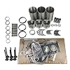 Overhaul Rebuild Kit for Yanmar 3TNE74 Engine AF17 AF18 AF170 Tractor
