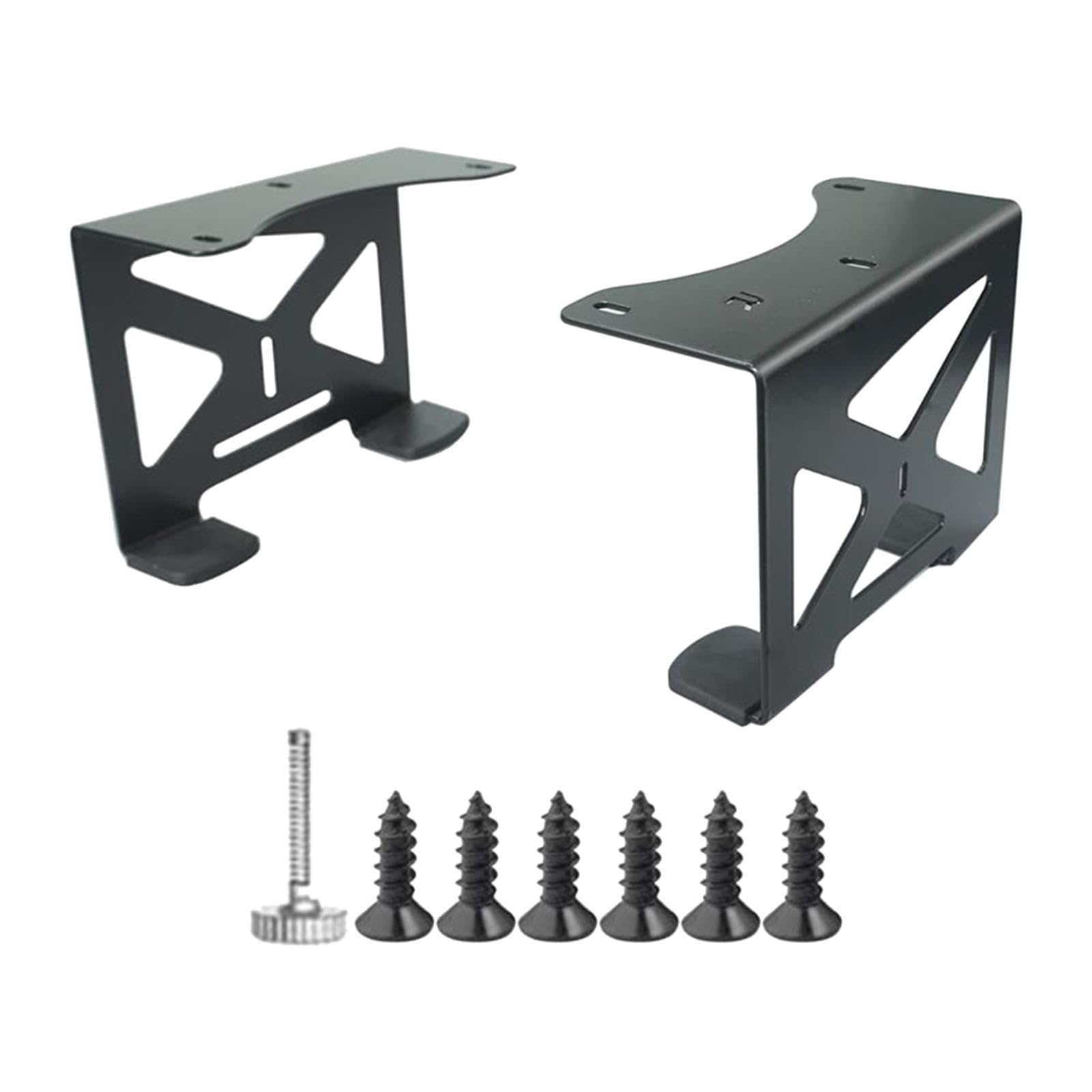 Supporto sotto scrivania Supporto sotto scrivania Pratico Robusto Cavo Facile da installare Staffa di stoccaggio in Metallo