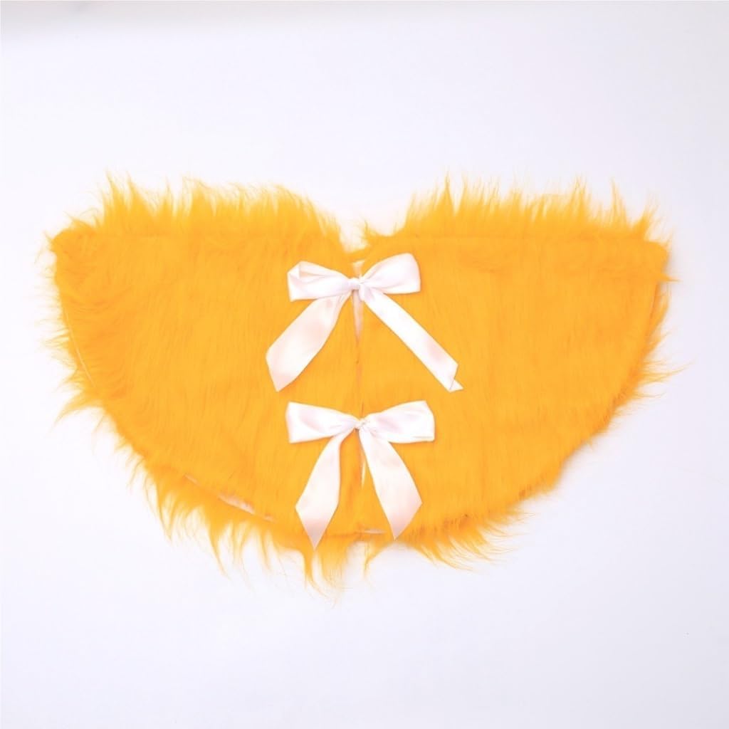 Tree Skirt Christmas Gold Christmas Tree Skirt Christmas Tree Apron Christmas Supplies Plush Christmas Tree Decoration Tree Skirt Christmas Skirt Tree(78cm)
