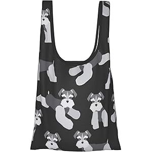 №443❤️♡kao♡♡シュナウザー柄バッグ♡ハンドメイド♡ズパゲッティ♡ №443❤️♡kao♡♡シュナウザー柄バッグ♡ハンドメイド