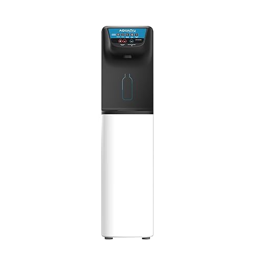 AquaTru Pro Modelo 1 Sistema compacto de purificación de agua comercial  Osmosis inversa de 5 etapas (RO)  Dispensador de frío y caliente con