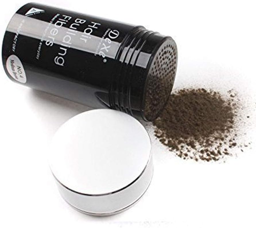 Easy to Use Lose Hair Building Fibers Medium Brown Color 22g