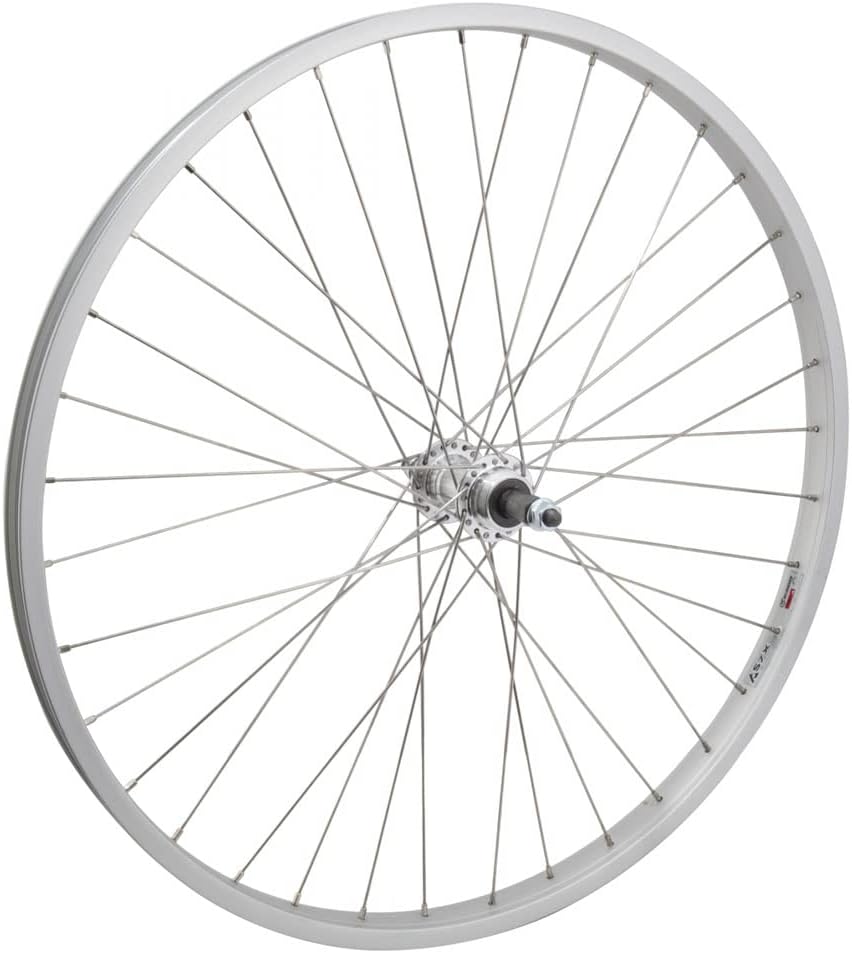 Wheel Master Rear 26 x 1.75/2.125, Silver, Alloy, B/O, 5/6/7 sp, 36H, SS14g Spokes