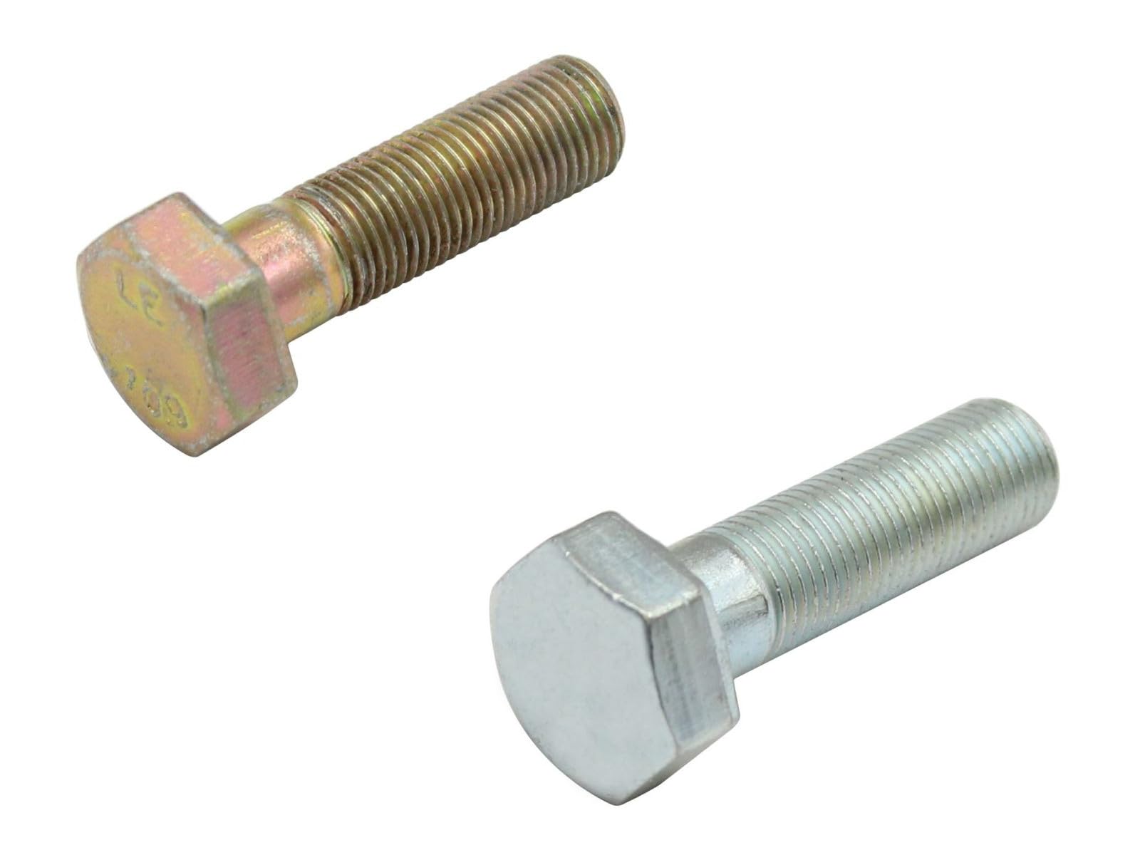 SECURA Messerschrauben Set links+rechts 10mm kompatibel mit AGS AJ102 Rasentraktor