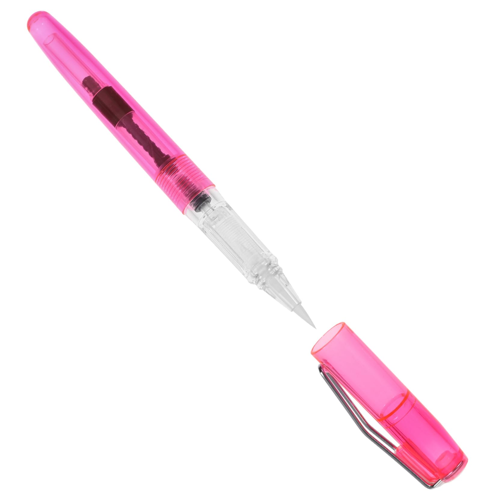 HOMSFOU 2pcs Chinese Ink Pen Calligraphy Brush Pen Soft Tip for Traditional Modern Art