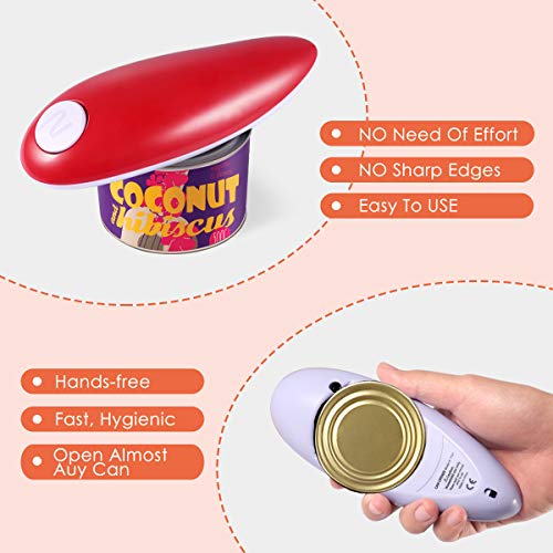 Electric Can Opener, Restaurant can Opener, Smooth Edge Automatic Electric Can Opener! Chef\'s Best Choice,Best Kitchen Gadget for Arthritis