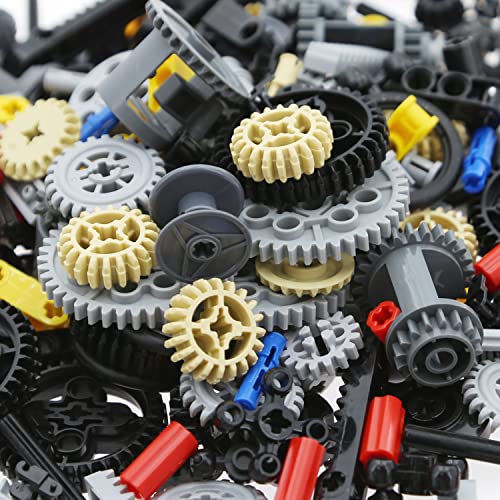 Image of SEEMEY 2Lbs Building Blocks Parts, Compatible with Lego-Technic