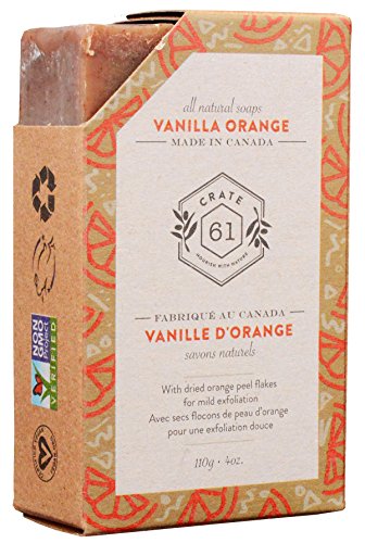 Crate 61, Vegan Natural Bar Soap, Citrus Variety Pack, 6 Pack, Handmade Soap With Premium Essential Oils, Cold Pressed Face And Body Bar Soap For Men And Women (4 Oz, 6 Bars) Citrus 6 Pack #TOP6