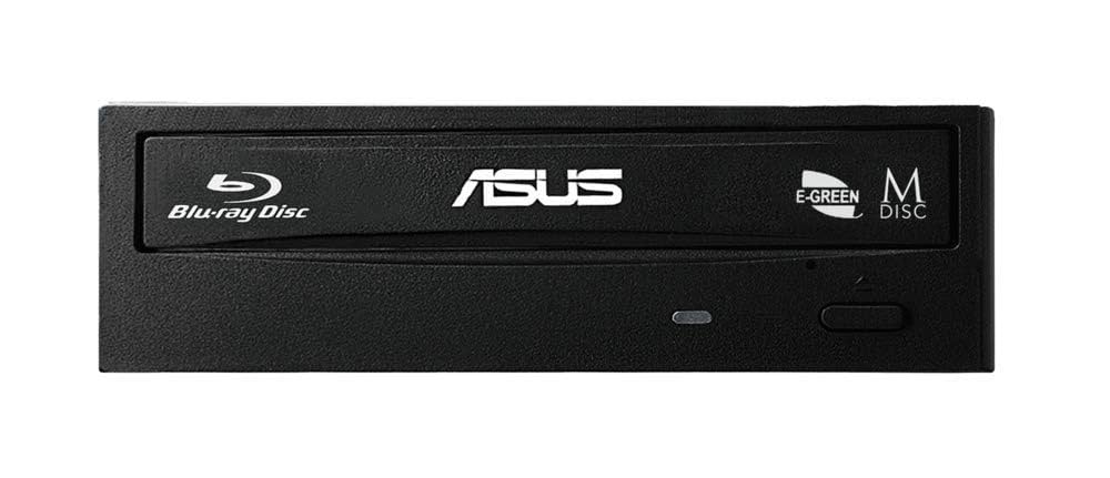 外付けハードディスク・ドライブ ASUS Blu-ray Writer BW-16D1HT PRO 16X ASUS BW-16D1HT PRO (Black) - Ultra-Fast 16X Blu-ray Burner