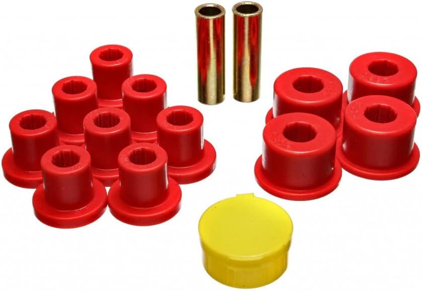 Energy Suspension For MG MGB 1963-1980 Red Rear Leaf Spring Bushing Set | 10.2101R