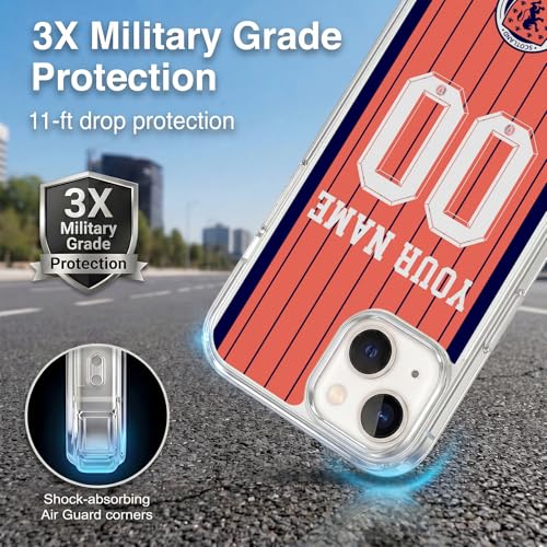 Coque iPhone 14 Plus MagSafe Maillot Écosse pour Supporter en Déplacement - 4