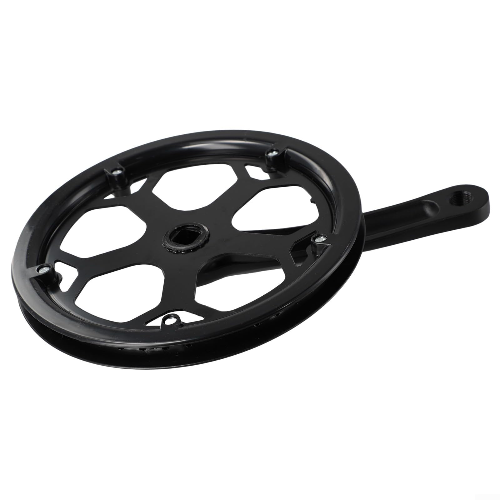 Guarnitura per bici elettrica, bici da strada e Fixie, 170 mm, guarnitura per mountain bike a velocità singola, guarnitura quadrata per bici (52t)