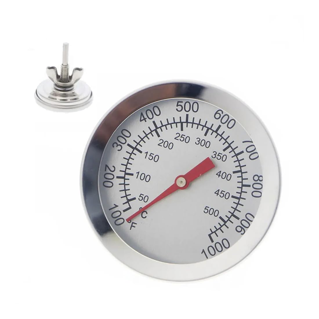 Amazon.co.jp: オーブン温度計 50-500度 ステンレス鋼 メタル温度計