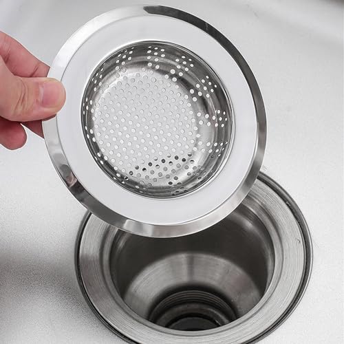 Colador para fregadero de acero inoxidable miniatura 3