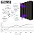 TroyStudio Thick Acoustic Foam Panels, 12 X 12 X 2 Inch 36 Pcs Broadband Sound Absorbing Foam, Dense Soundproof Padding Tile, Recording Studio Foam Absorber, Groove Decorative 3D Wall Ceiling Panel