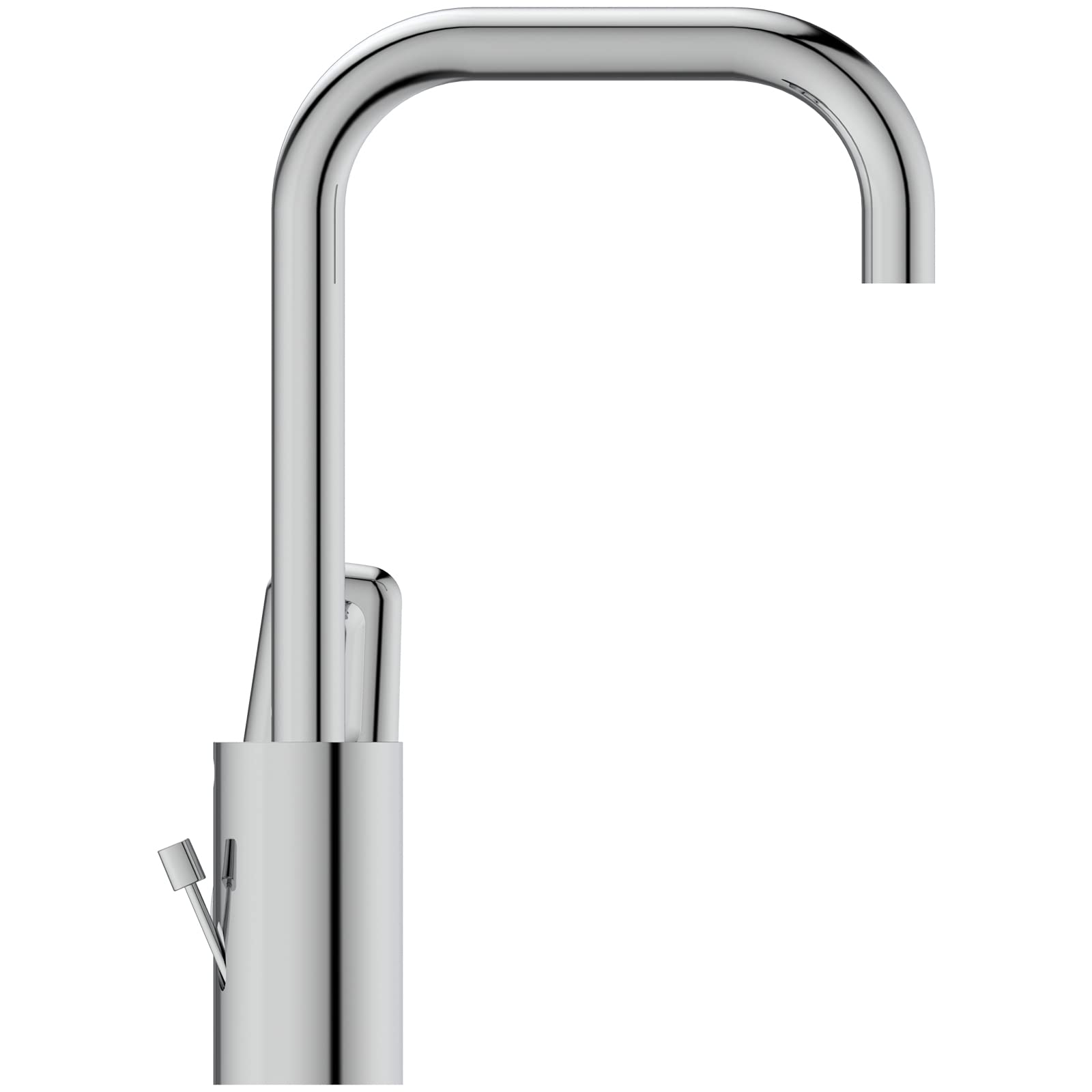 Miscelatore Monocomando Lavabo Con Bocca Alta Orientabile - Cromato, Aeratore 5 L/m, Facile Installazione - Foto 4