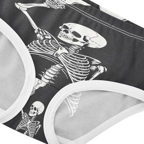 Funny Skeleton Light Toddler Girls's Underwear 2T 202b90674