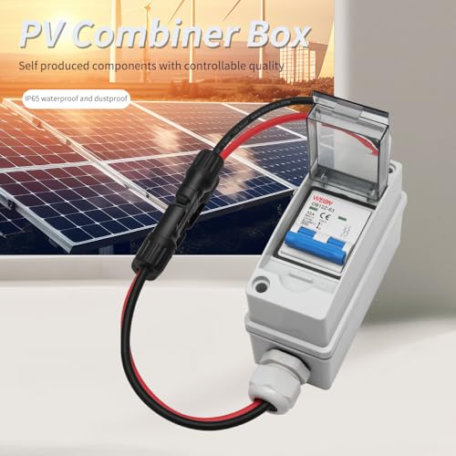32A DC Solaranlagen-Trennschalter, 500V, PV-System Komplettset
