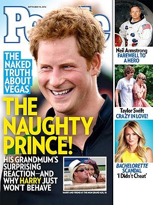 People Magazine (Sept 1, 2012) The Naughty Prince - Prince Harry - the