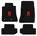 Lloyd Mats Shelby GT350 Sidemarker Red Black Heavy Plush