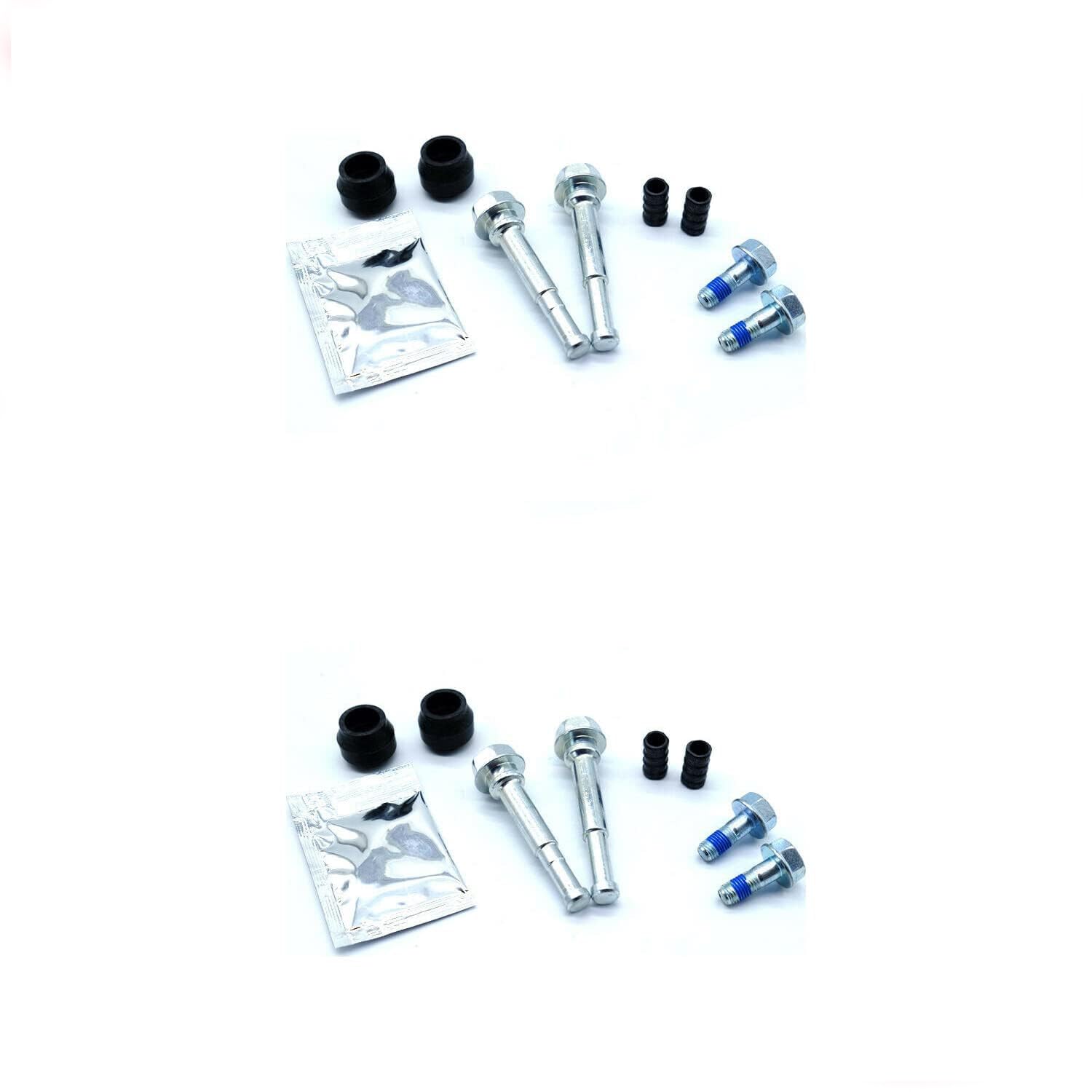 – 2 Sets Front Brake Caliper Slider Pin Kit Guide Bolts For Mazda 6 Gh (2008-2013)