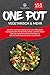 One Pot Kochbuch vegetarisch & mehr: 151 leckere vegetarische One Pot Gerichte einfach, schnell & lecker! One Pot vegetarisch mit One Pot Meals, & One Pot Pasta Ideen für Kinder und Familie.