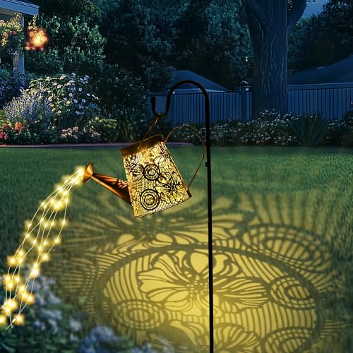 GIGALUMI Solarlampen für außen, Gartendeko für außen, Wasserdicht...