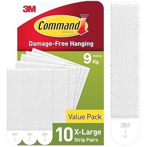 Command XL Picture Hanging Strips - 10 Pairs Cover
