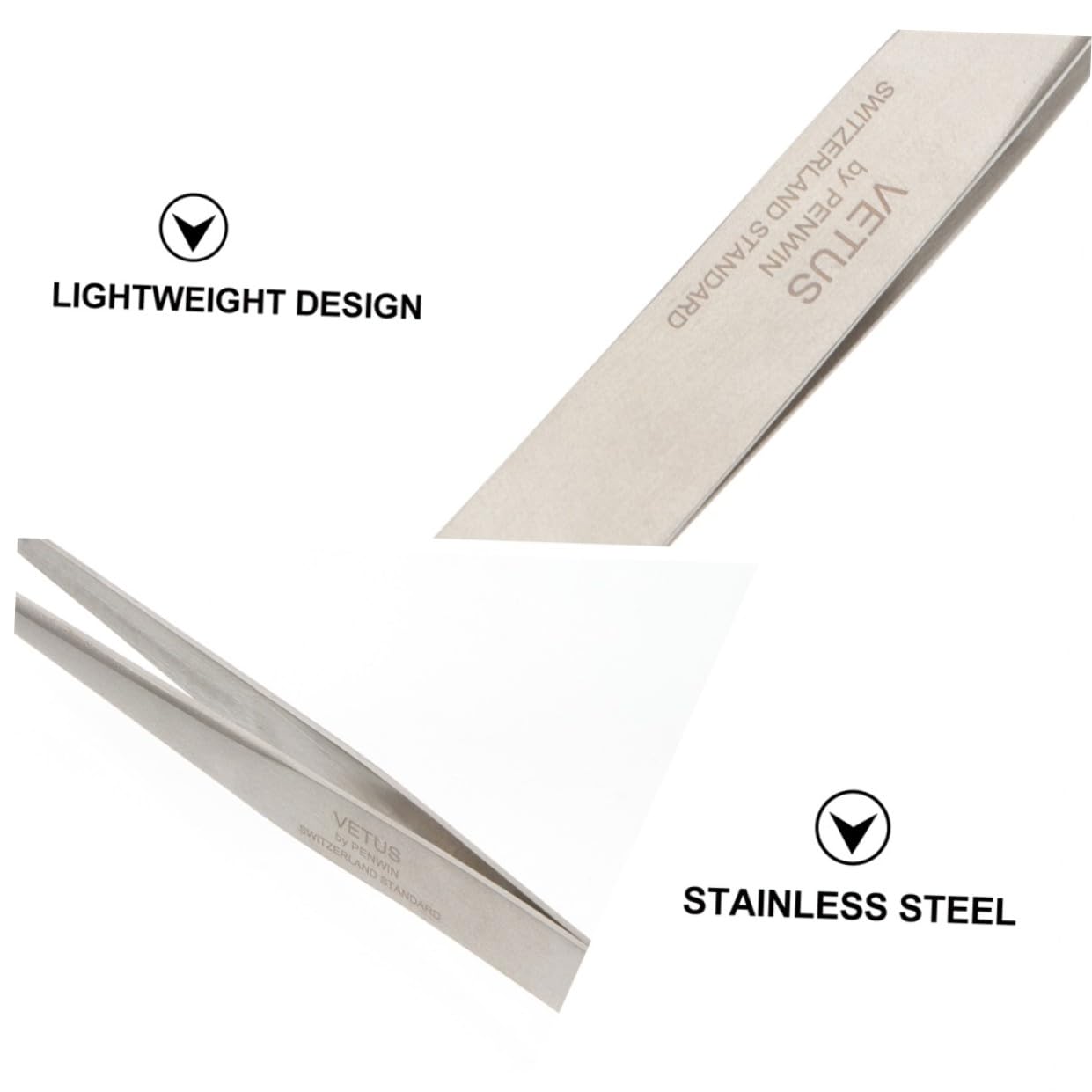 Didiseaon 3 Set Pinzette Per Timbri Saldatura Tweezers Pinzette Per Nail Art Pinzette Fini Pro Pinzetta Di Precisione Pinzette A Punta Tonda Acciaio Inossidabile Silver 2 Pezzi * 3
