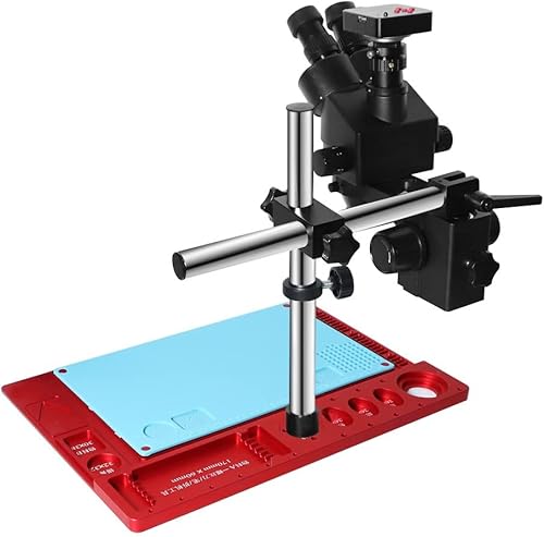 Miniatura 3 de Microscope Kit 38MP H_DMI USB Microscopio Digital Camera 35X-90X Simul-Focal Trinocular Stereo Zoom Microscope for Soldering PCB Jewelry Repair