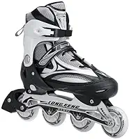 Patins In-line (em Linha) Semi Profissional Long Feng Ajustável Roller Abec 7