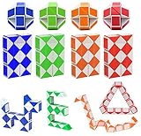 Material: Dieses Schlangenwürfel-Set besteht aus recycelbarem Kunststoff,der Rand und die Oberfläche sind glatt und gratfrei.