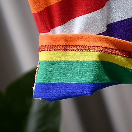 Little Boys Polo Shirt Cute Summer Tee Short Sleeve Uniform Tops Rainbow 2T #TOP7