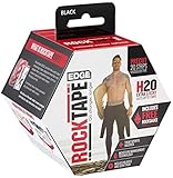 RockTape H2O Edge Highly Water-Resistant Kinesiology Tape with Travel Case, 20 Pre-Cut Strips
