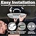 RecPro RV Air Conditioner 13.5K Ducted or Non-Ducted | Quiet AC | 110-120V | Cooling Only | Easy Install | All-in-One Unit | For Camper, Fifth Wheel, Food Trucks, (Ducted, White)