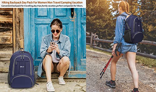 Jielv 30L Lightweight Foldable Waterproof Packable Daypack Small Hiking Backpack Travel Camping Outdoor For Men Women(Blue) #TOP1