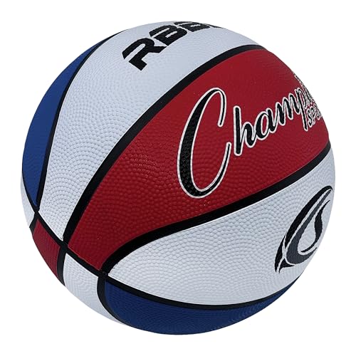 Image of Champion Sports Official Heavy Duty Rubber Cover Nylon Basketballs
