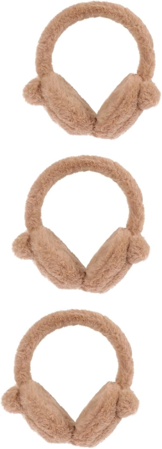 Beavorty Adorable Cartoon Earmuff for Cold Ear Warmer Random Colors Lightweight and Durable Design for Winter