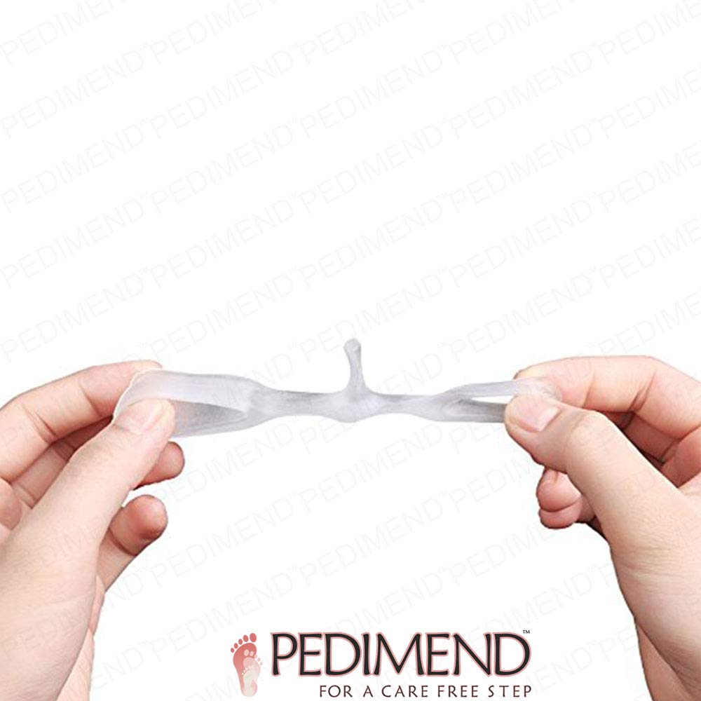 Pedimend per dita – 4 pezzi | Fight alluce valgo alluce valgo dita a martello | silicone gel Bunion protezioni toe Straightener Correctors | toe Stretcher Divaricatore pastiglie maniche | per uomini