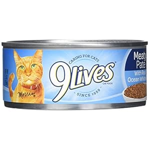 J.M Smucker Company-Big Heart 799138 Delmonte 9 Lives Ground Ocean Whitefish 24/5.5 oz Cans