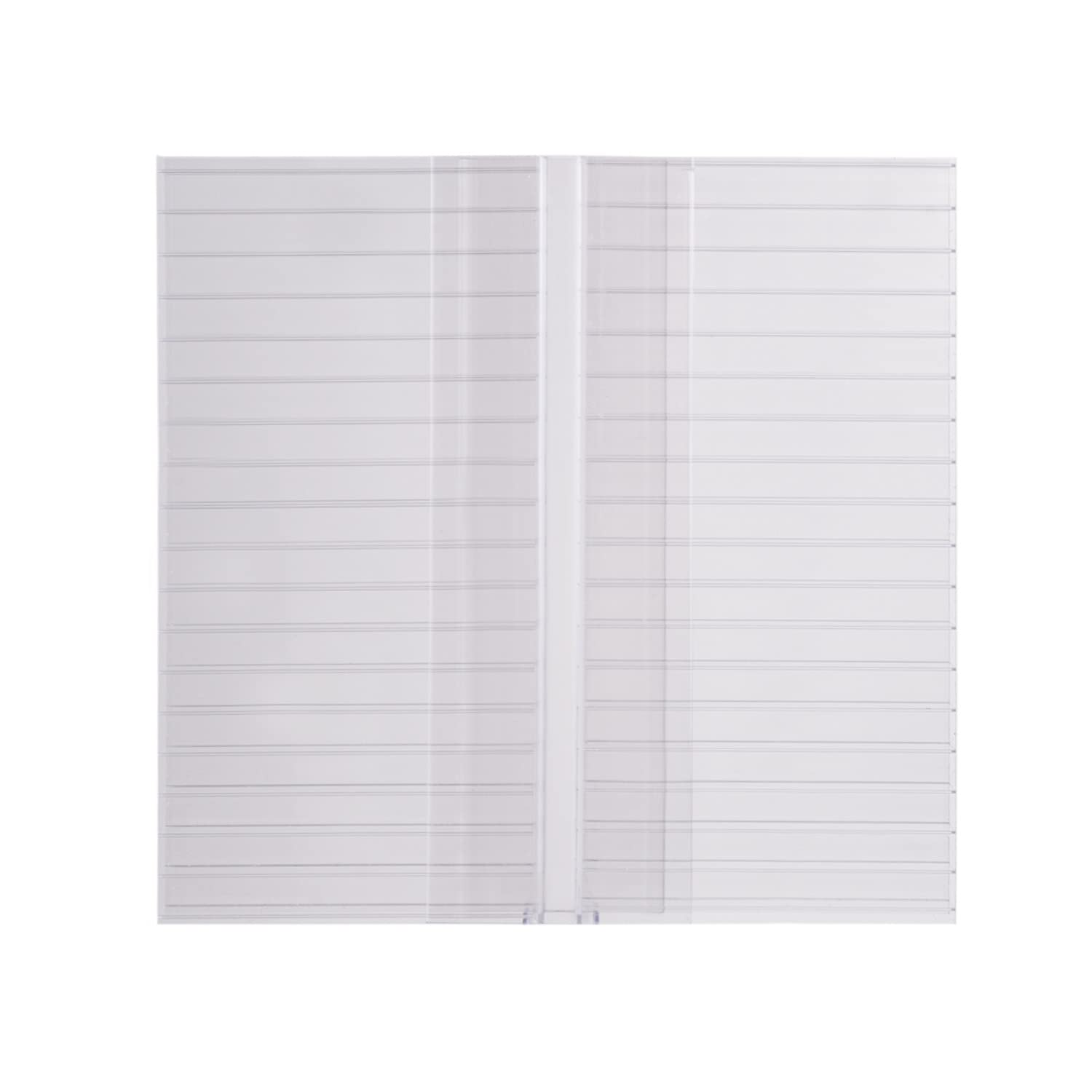 LASTRA POLICARBONATO ALVEOLARE 210x100 cm Spessore 10 mm 2 PARETI TRASPARENTE