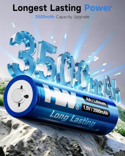 Prime Members: 12-Pk HW 3500mAh 1.5V AA Lithium Batteries - image 2