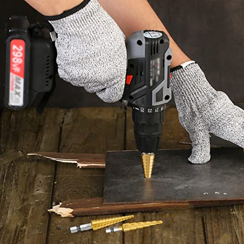 IRONANT HSS Step Drill Bit Set