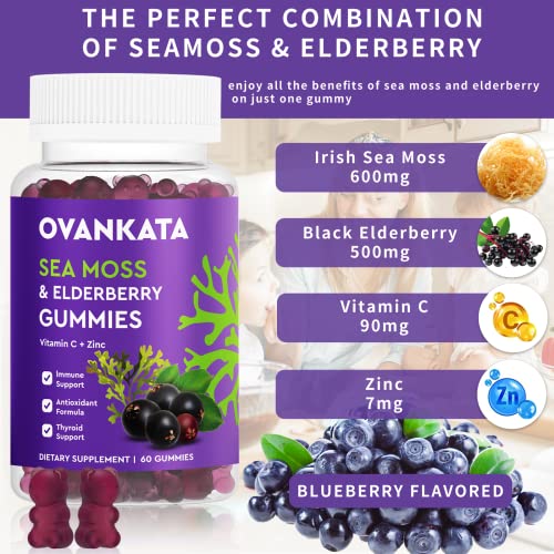 Ovankata Potassium Gummies & Sea Moss Elderberry Gummies #TOP6